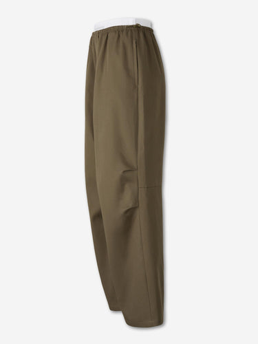 Alexander Wang Mujer Barcelona Pantalones Anchos Algodón color Verde Militar sku 761-004013 01 - Foto 2