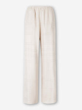 TOTEME Mujer Barcelona Joggers Pespuntes Monograma color Crema sku 761-004014 01 - Foto 1