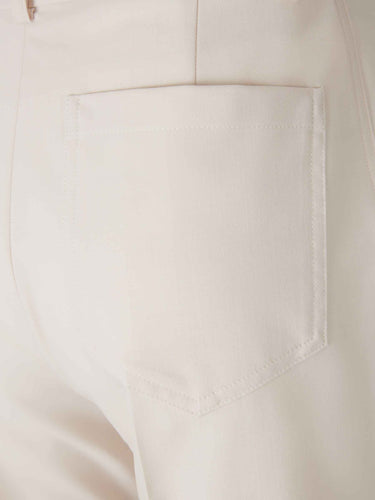 Victoria Beckham Mujer Barcelona Pantalones Anchos Rectos color Marfil sku 761-004015 01 - Foto 4