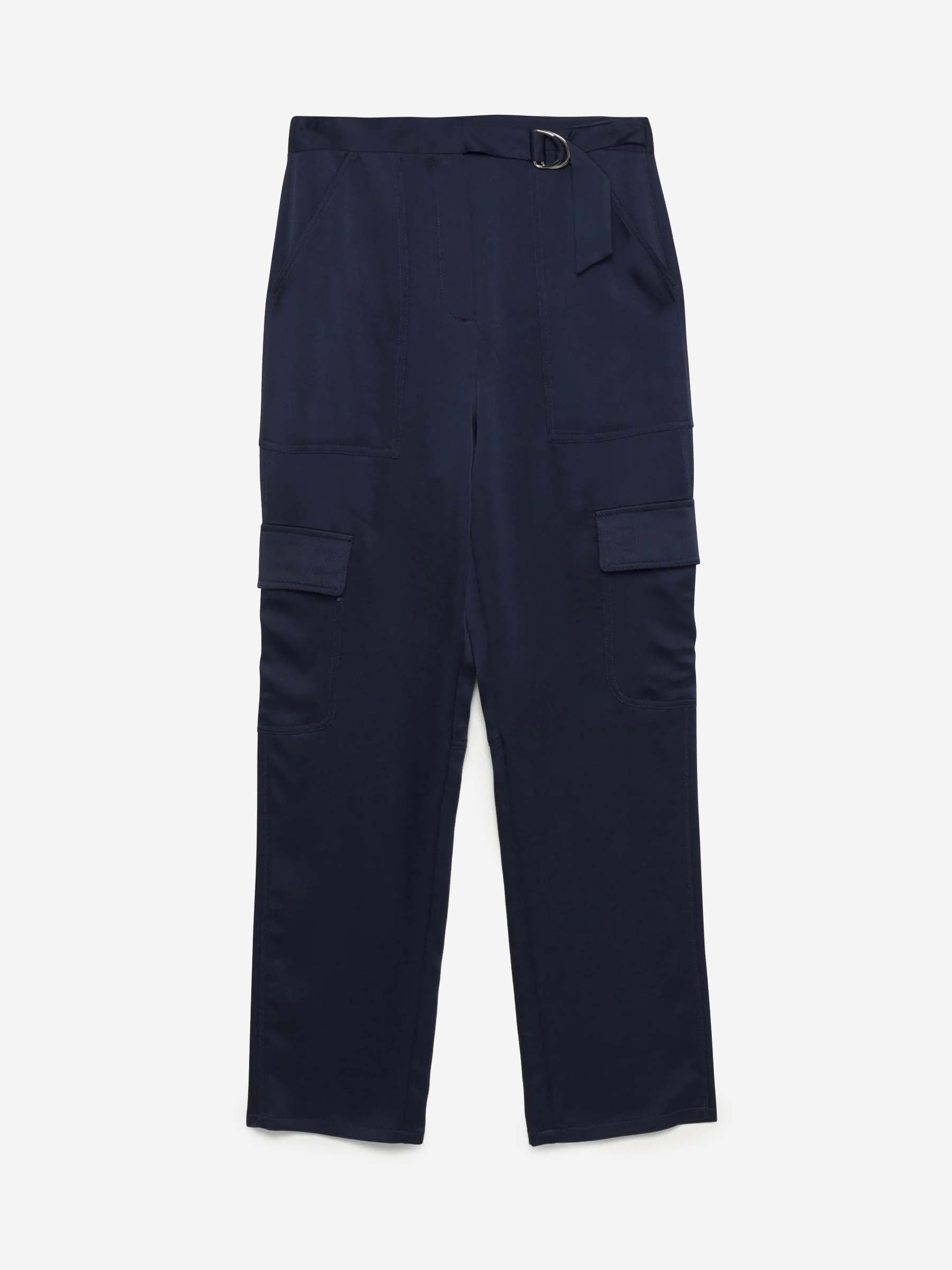 Linen Cargo Pants