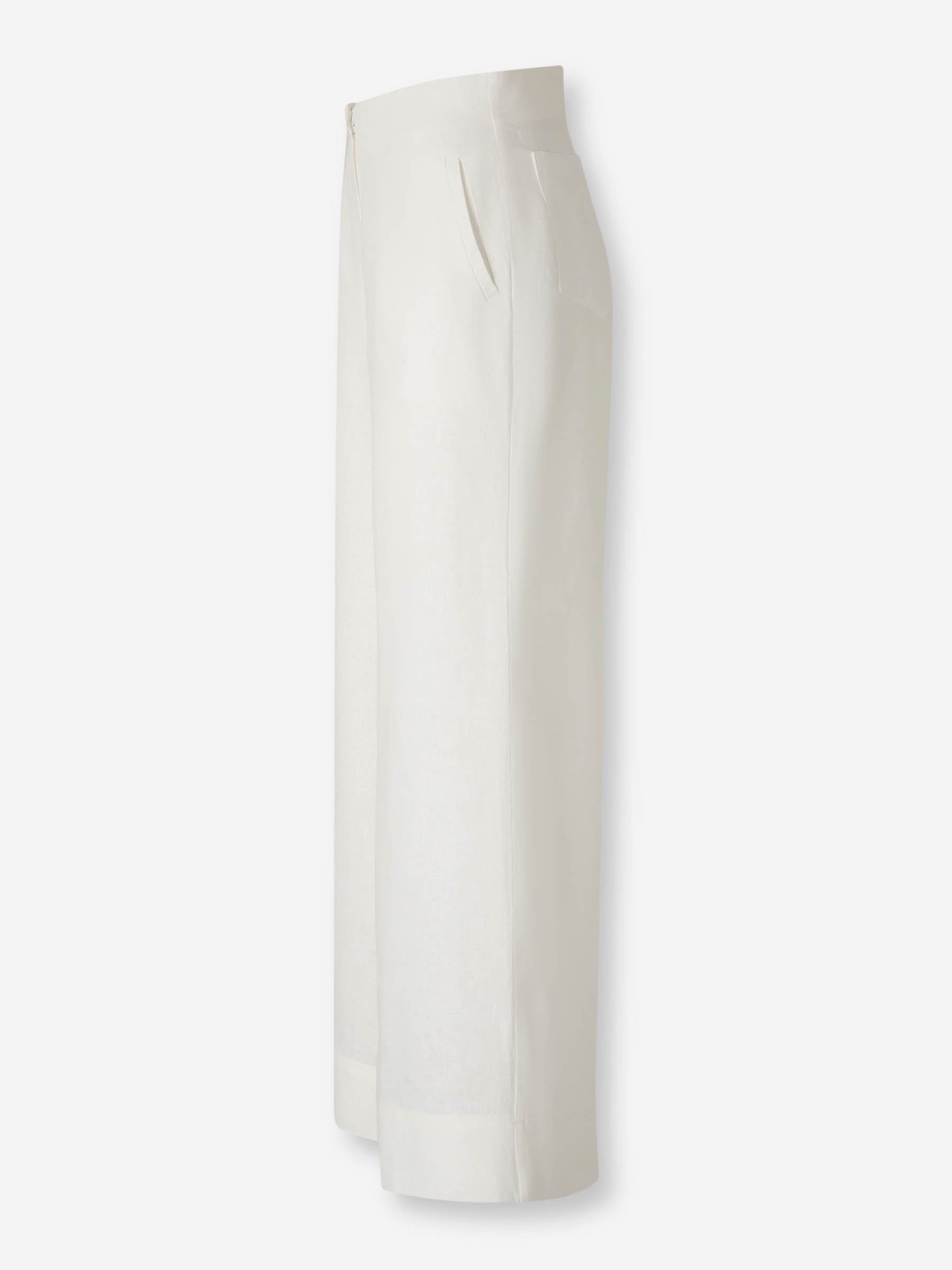 Andres Otalora Mujer Barcelona Pantalones Anchos El Sol color Marfil sku 761-004020 01 - Foto 2