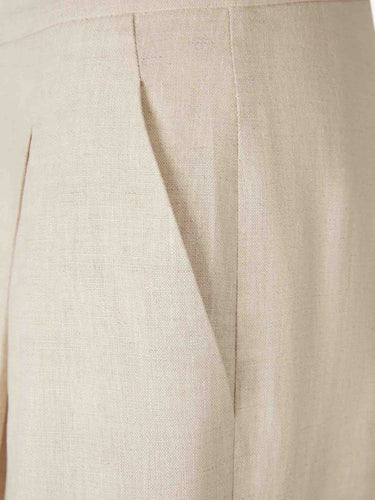 Andres Otalora Mujer Barcelona Pantalones Acampanados Desperte color Crema sku 761-004022 01 - Foto 4