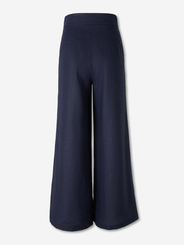 Andres Otalora Mujer Barcelona Pantalones Acampanados Desperte color Azul Noche sku 761-004023 01 - Foto 3