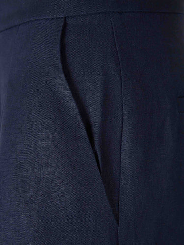 Andres Otalora Mujer Barcelona Pantalones Acampanados Desperte color Azul Noche sku 761-004023 01 - Foto 4