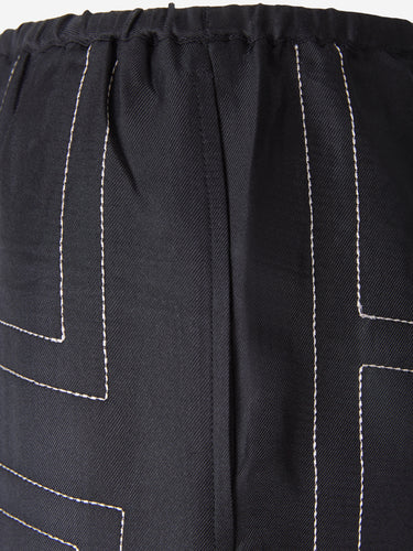 TOTEME Mujer Barcelona Pantalones de vestir color Negro sku 761-004028 01 - Foto 3