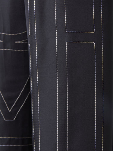 TOTEME Mujer Barcelona Pantalones de vestir color Negro sku 761-004028 01 - Foto 4