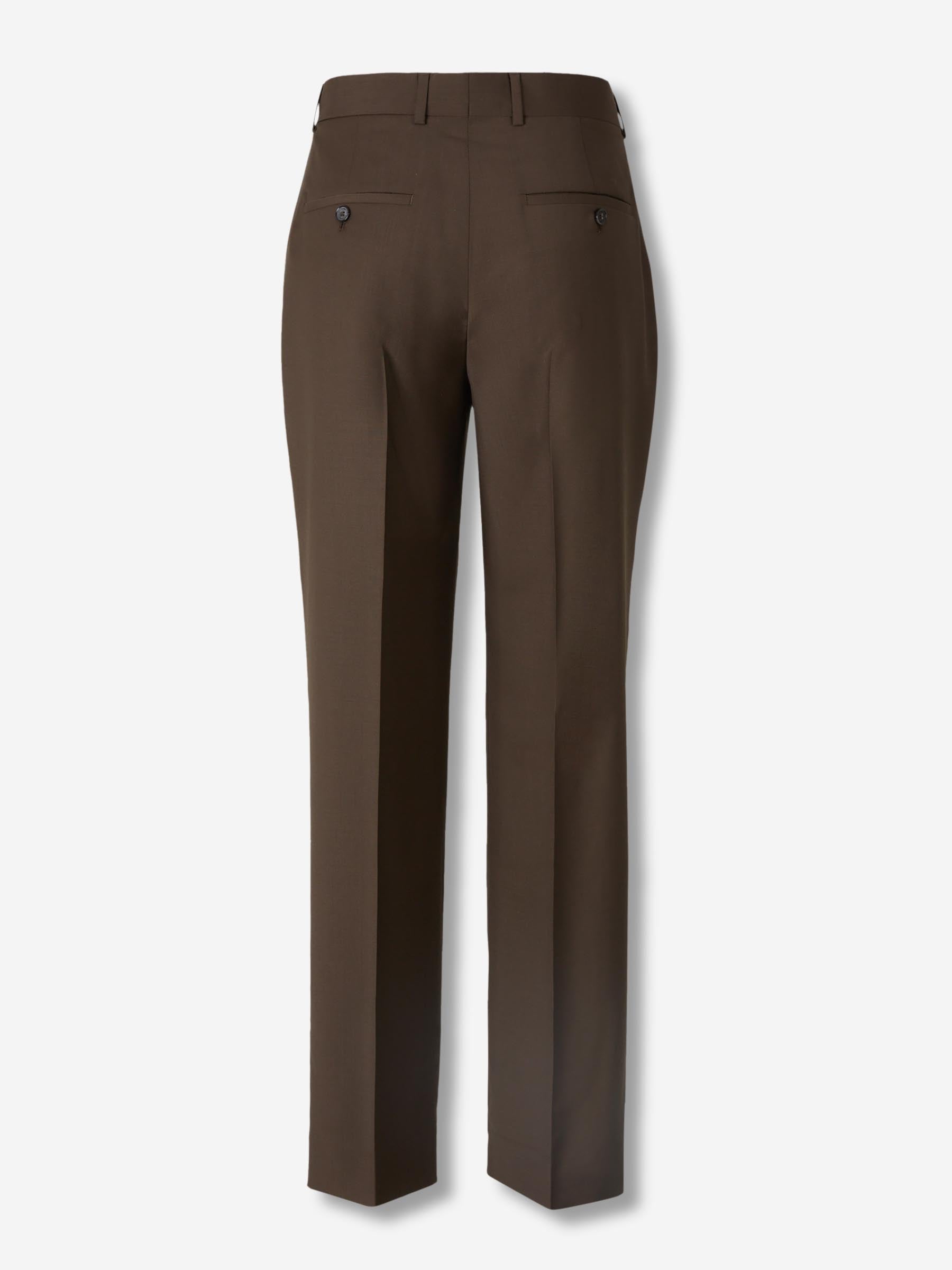 TOTEME Mujer Barcelona Pantalones Anchos Plisados color Marrón Oscuro sku 761-004029 01 - Foto 2