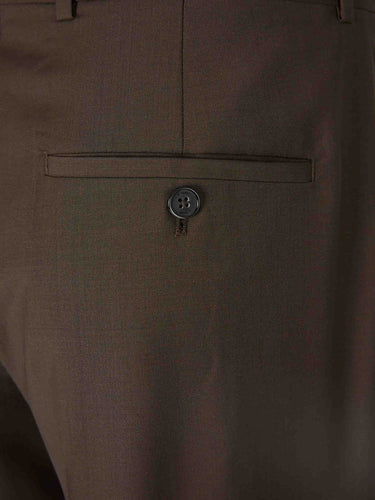 TOTEME Mujer Barcelona Pantalones Anchos Plisados color Marrón Oscuro sku 761-004029 01 - Foto 4