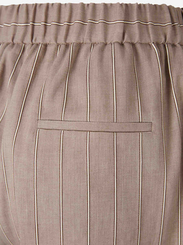 Peserico Mujer Barcelona Pantalones Rectos Listado color Taupe sku 761-004036 01 - Foto 4