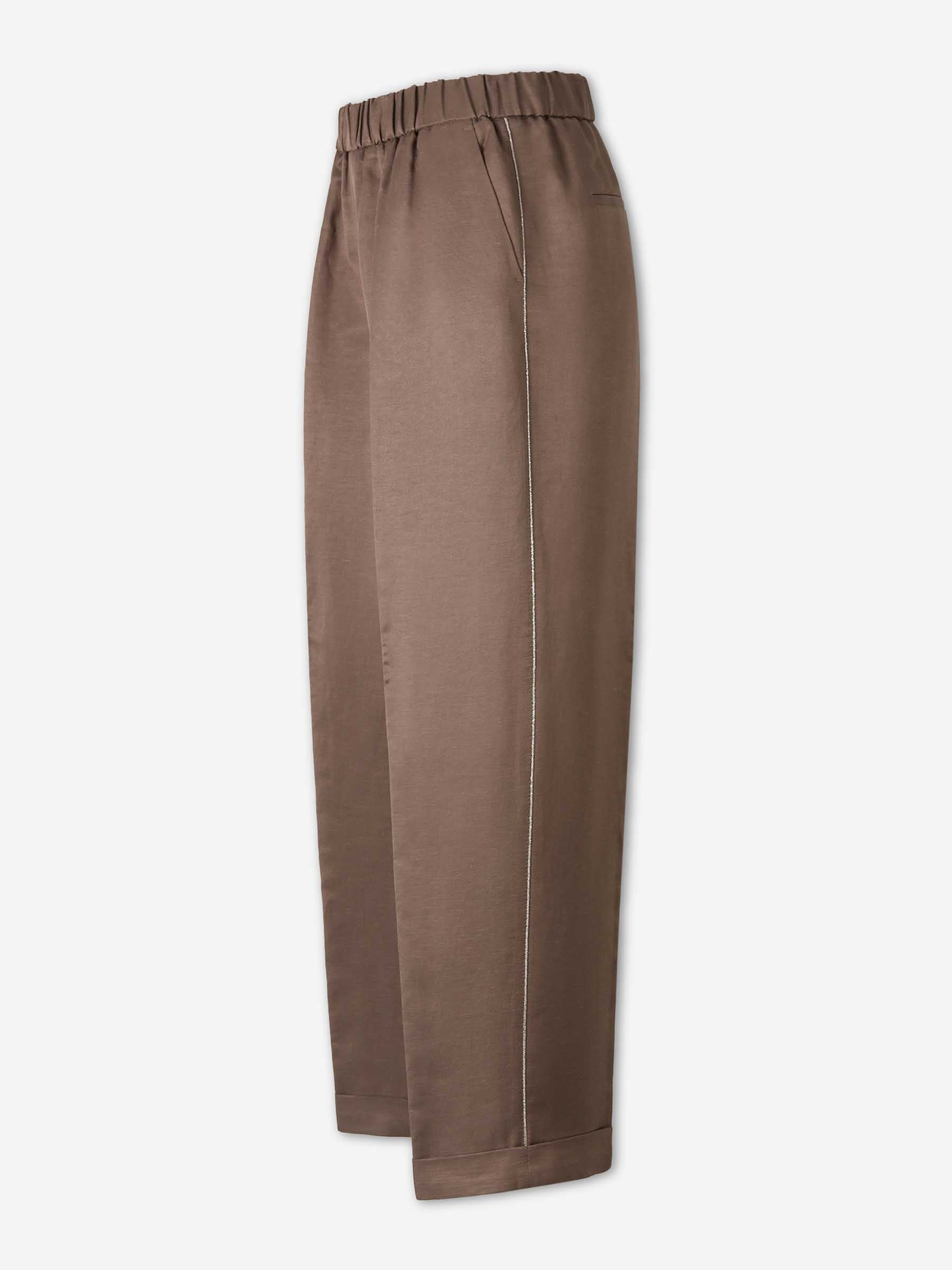 Peserico Mujer Barcelona Pantalones Chinos Rectos color Marrón sku 761-004037 01 - Foto 2
