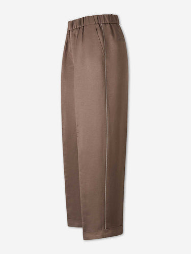 Peserico Mujer Barcelona Pantalones Chinos Rectos color Marrón sku 761-004037 01 - Foto 2