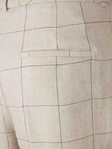 Peserico Mujer Barcelona Pantalones Anchos Rectos color Crema sku 761-004042 00 - Foto 6