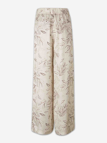 Peserico Mujer Barcelona Pantalones Anchos Estampados color Crema sku 761-004043 01 - Foto 4