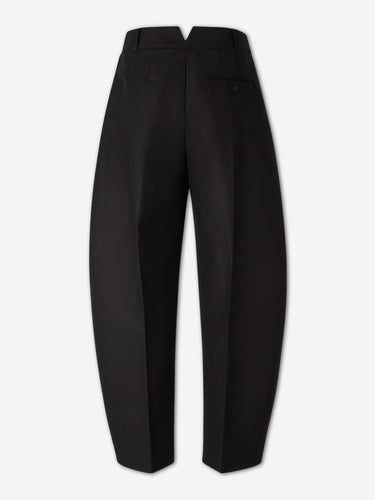 Jacquemus Mujer Barcelona Pantalones Anchos Ovalo color Negro sku 761-004050 01 - Foto 3