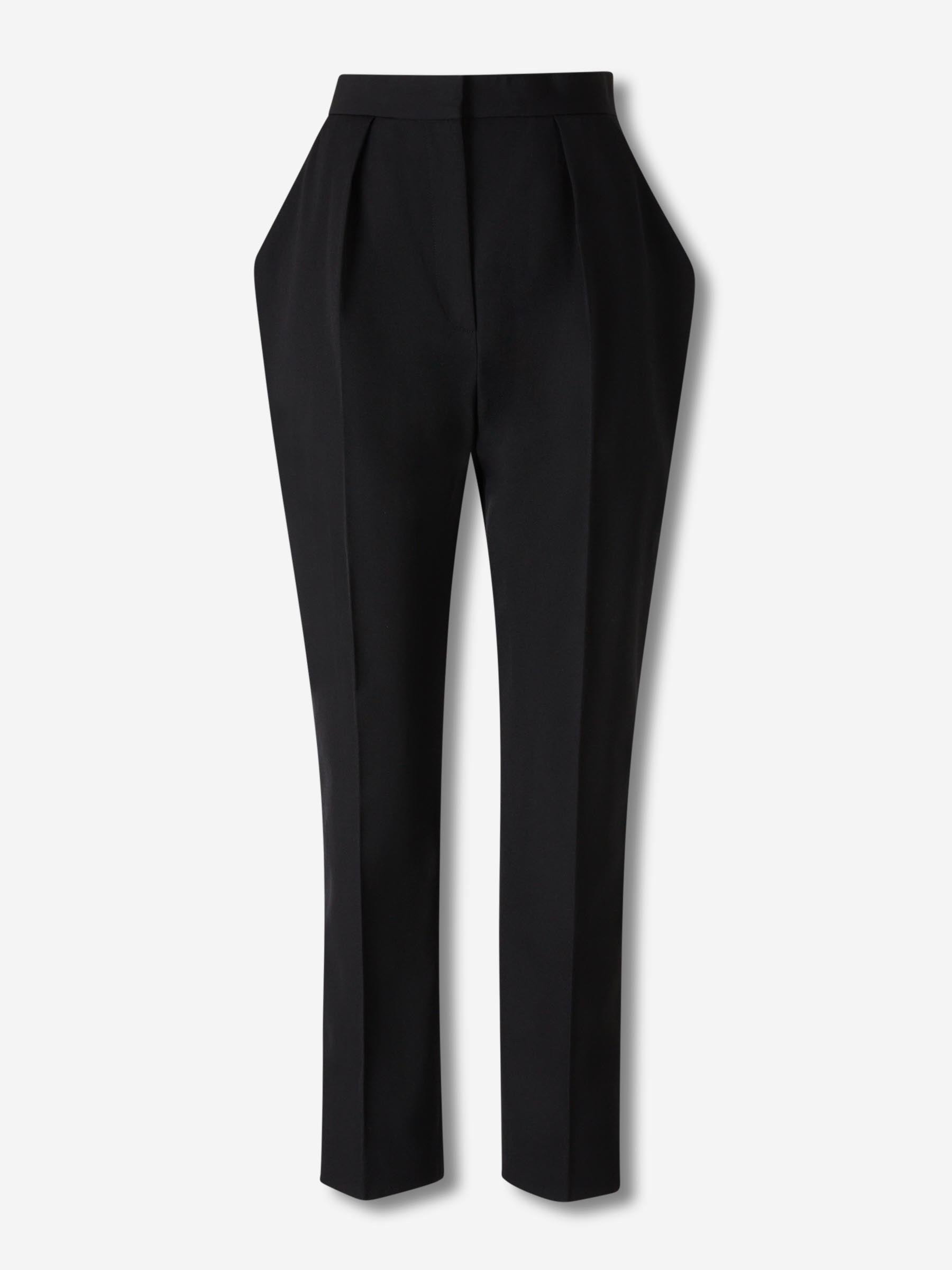 Balmain Mujer Barcelona Pantalones Lana Vestir color Negro sku 761-004051 01 - Foto 1