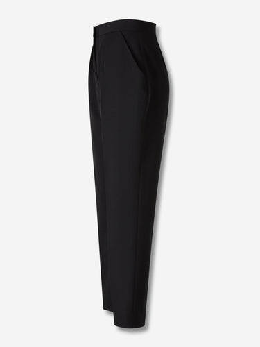 Balmain Mujer Barcelona Pantalones Lana Vestir color Negro sku 761-004051 01 - Foto 2