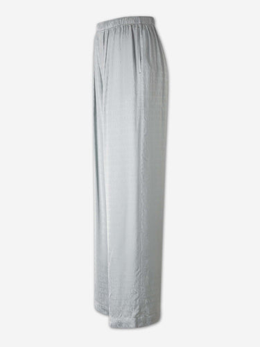 Balenciaga Mujer Barcelona Pantalones Anchos Monograma color Gris sku 761-004053 01 - Foto 2