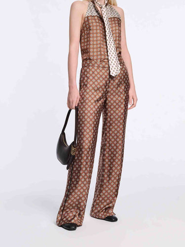 Dorothee Schumacher Mujer Barcelona Pantalones Rectos Seda color Caramelo sku 761-004056 01 - Foto 2