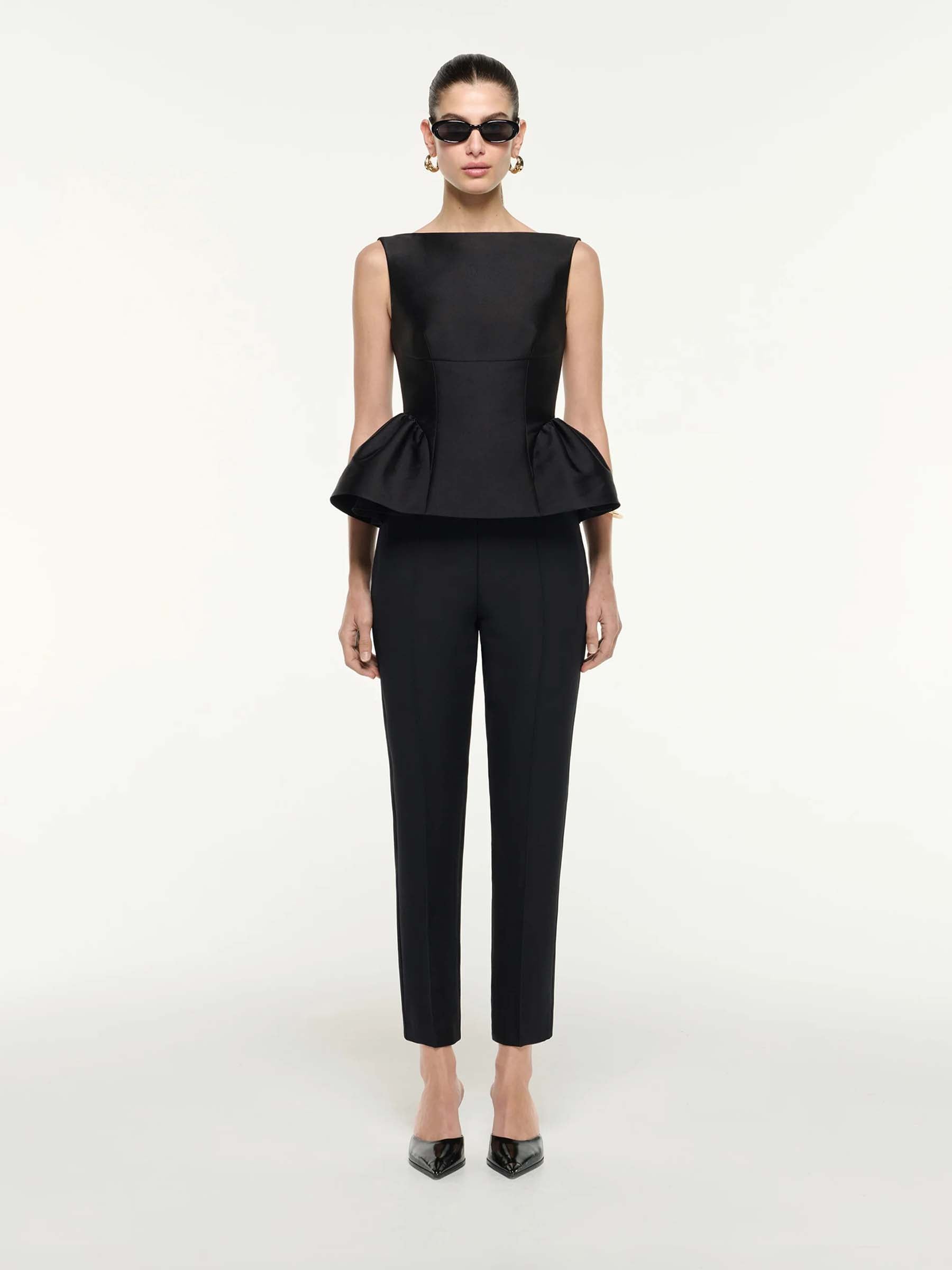 Roland Mouret Mujer Barcelona Pantalones Skinny Lana color Negro sku 761-004058 01 - Foto 1