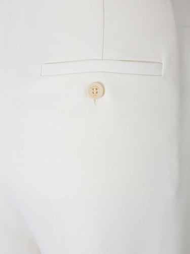 Max Mara Mujer Barcelona Pantalones Rectos Pinzas color Blanco sku 761-004061 01 - Foto 5