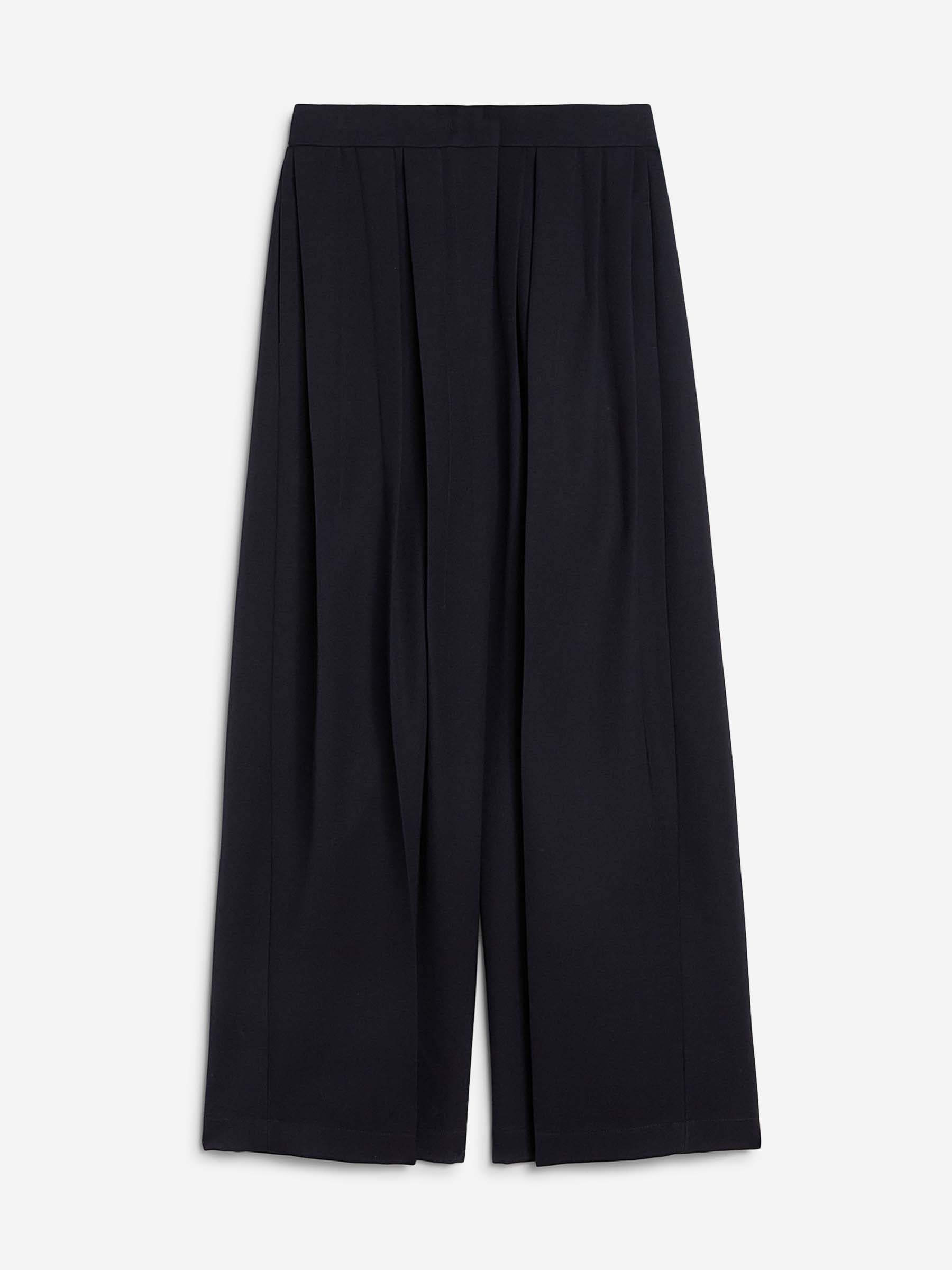 Jil Sander Mujer Barcelona Pantalones Anchos Gabardina color Azul Noche sku 761-004067 01 - Foto 1