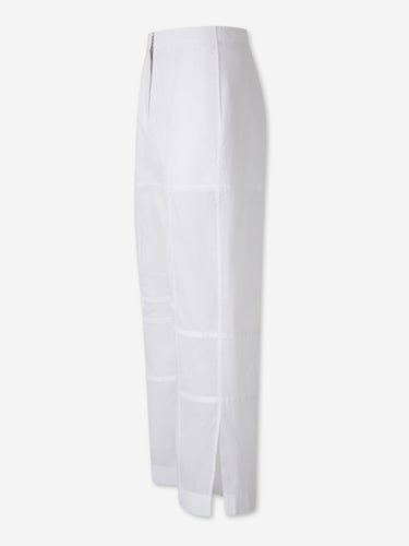 Jil Sander Mujer Barcelona Pantalones Anchos Organza color Blanco sku 761-004068 01 - Foto 2