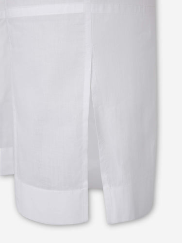 Jil Sander Mujer Barcelona Pantalones Anchos Organza color Blanco sku 761-004068 01 - Foto 5