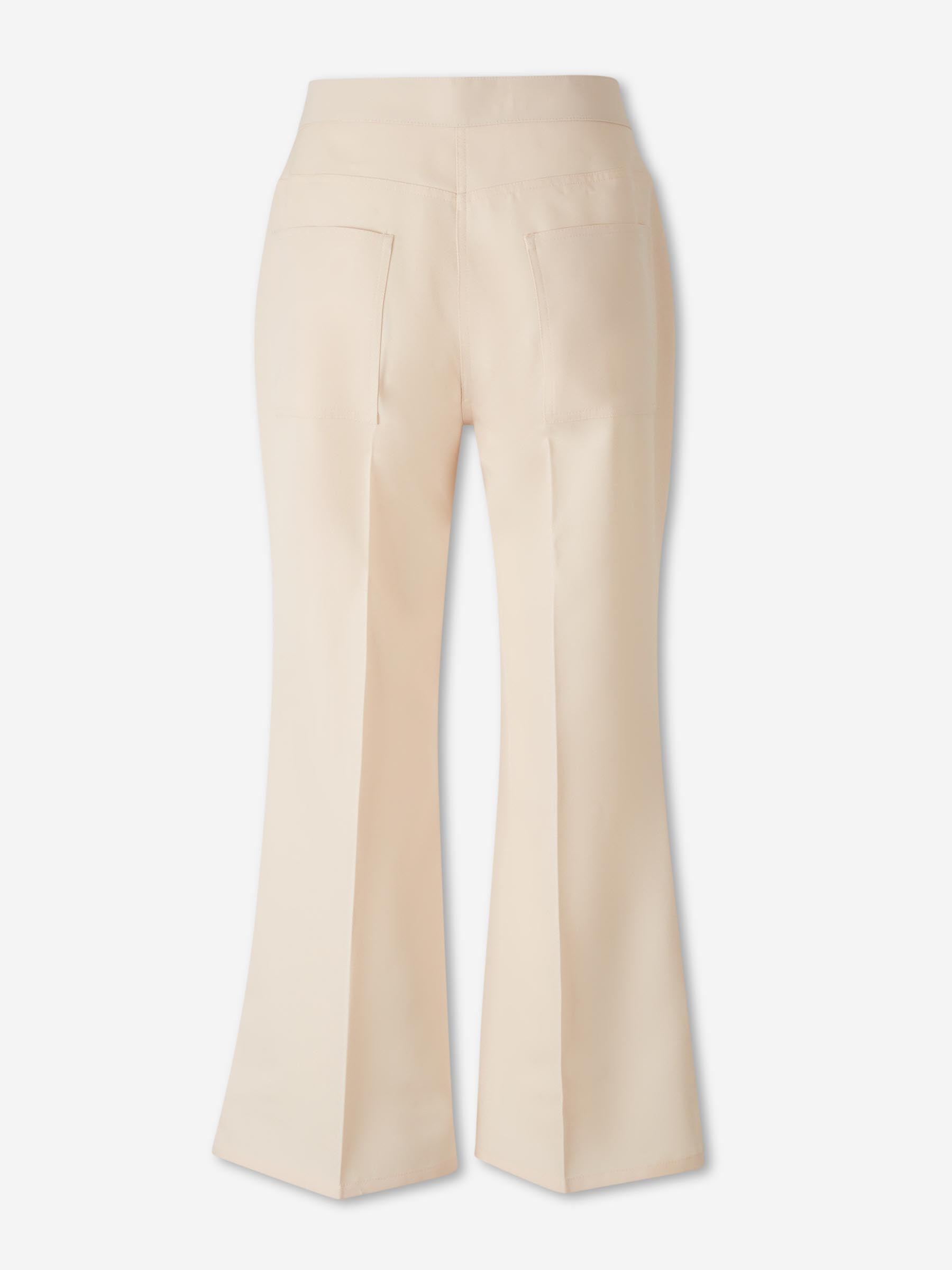 Jil Sander Mujer Barcelona Pantalones Vestir Acampanados color Beige sku 761-004070 01 - Foto 2