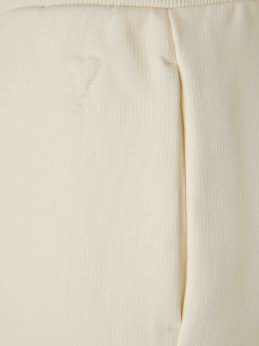Ami Paris Mujer Barcelona Joggers Algodón color Crema sku 761-004071 01 - Foto 3