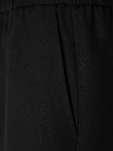 Ami Paris Mujer Barcelona Pantalones Vestir Lino color Negro sku 761-004072 01 - Foto 3