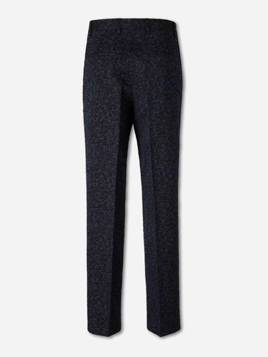 Dries Van Noten Mujer Barcelona Pantalones Rectos Floral color Azul Noche sku 761-004081 01 - Foto 3