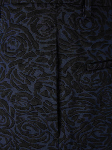 Dries Van Noten Mujer Barcelona Pantalones Rectos Floral color Azul Noche sku 761-004081 01 - Foto 4