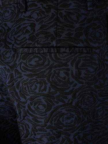 Dries Van Noten Mujer Barcelona Pantalones Rectos Floral color Azul Noche sku 761-004081 01 - Foto 5