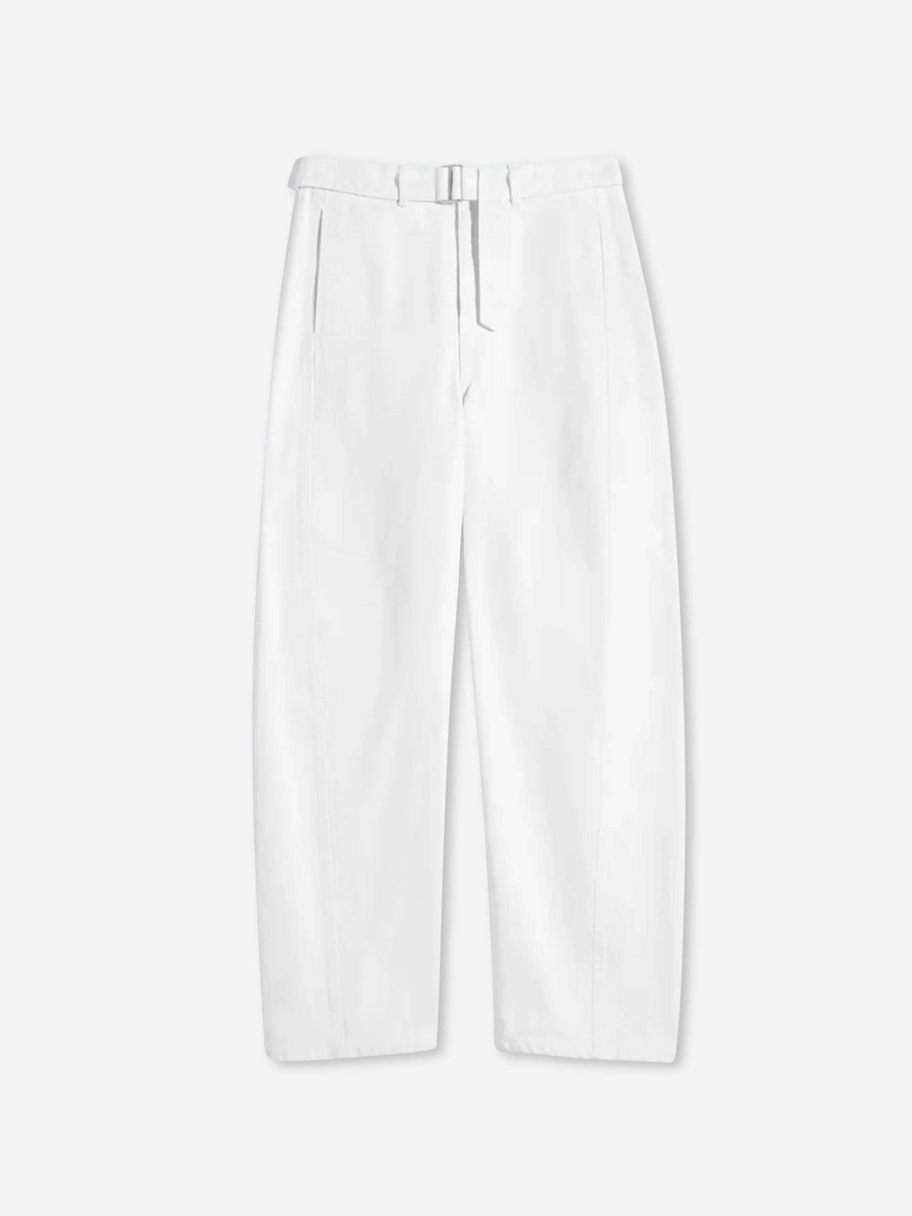 Lemaire Mujer Barcelona Jeans Anchos Cinturón color Blanco sku 761-004083 01 - Foto 1