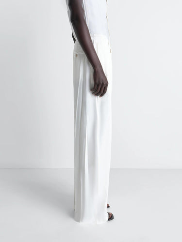 Lemaire Mujer Barcelona Pantalones Pliegues color Blanco sku 761-004084 01 - Foto 5