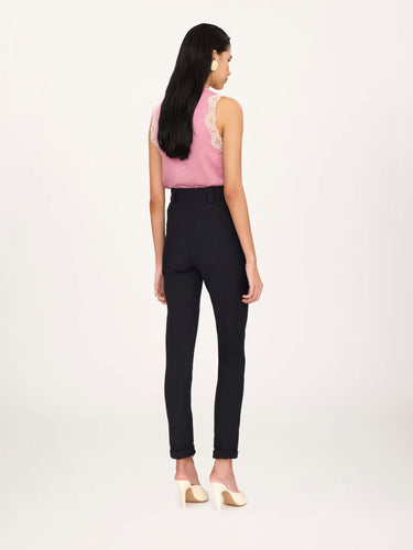 Chloé Mujer Barcelona Pantalones Tiro Alto color Negro sku 761-004092 01 - Foto 4