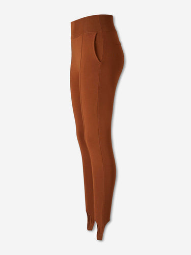 Chloé Mujer Barcelona Leggings Punto Estribos color Marrón sku 761-004093 01 - Foto 2