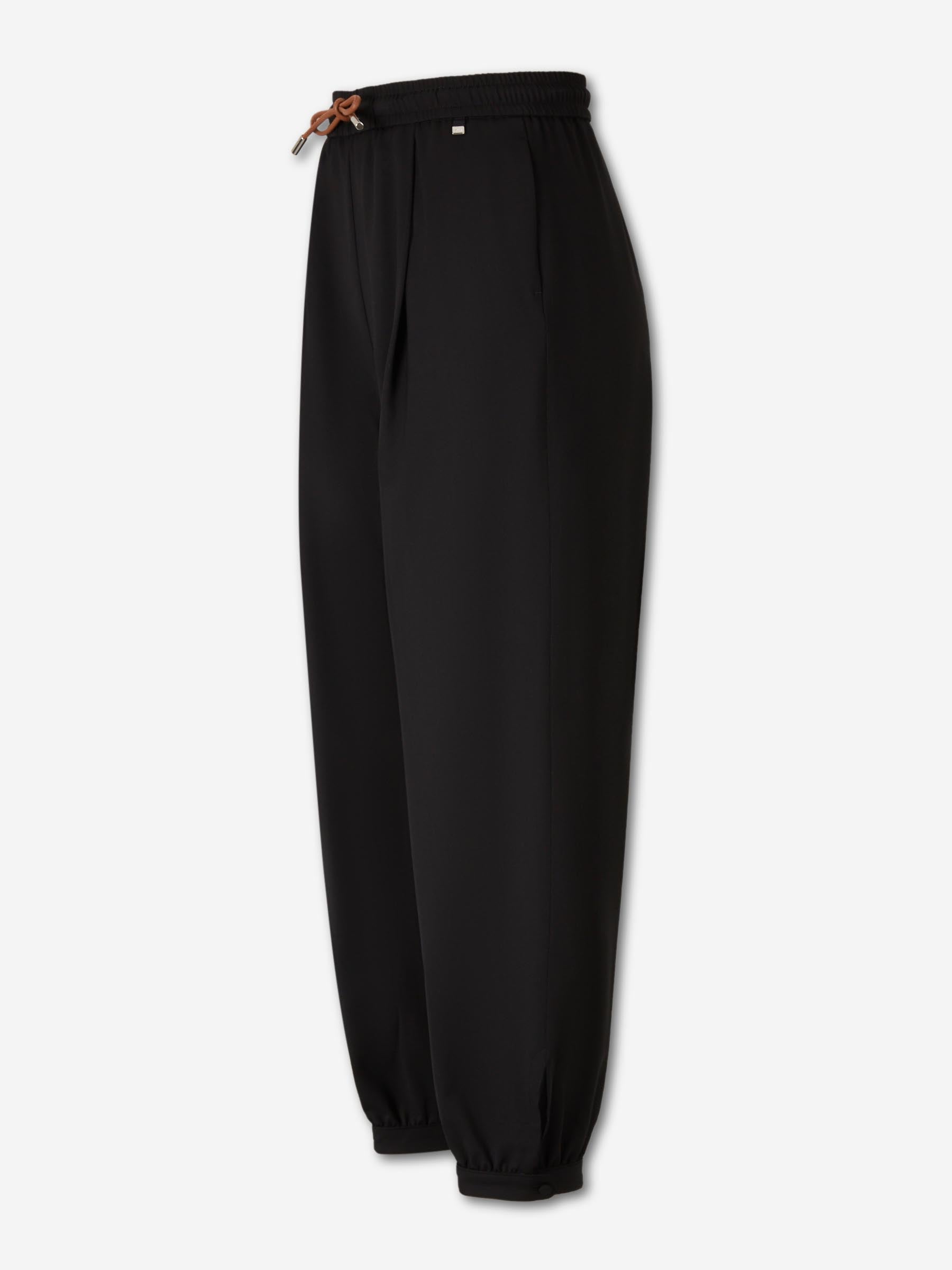 Herno Mujer Barcelona Pantalones Técnicos Lana color Negro sku 761-004106 01 - Foto 2