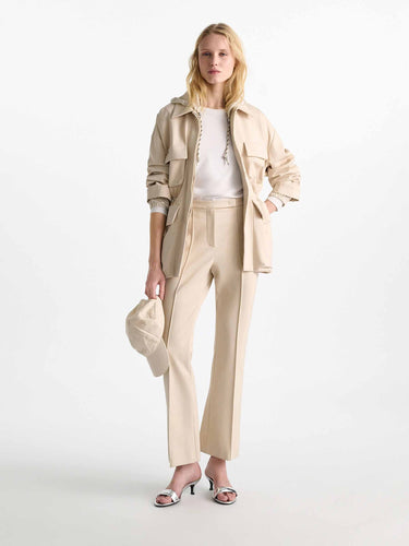 Dorothee Schumacher Mujer Barcelona Pantalones Cropped Flared color Crema sku 761-004114 01 - Foto 2