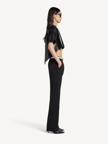 Balenciaga Mujer Barcelona Pantalones Sastre Rectos color Negro sku 761-004117 01 - Foto 4