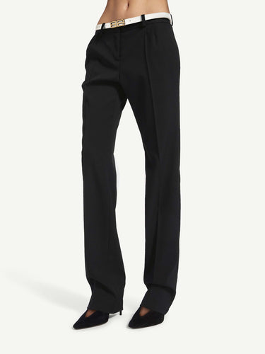Balenciaga Mujer Barcelona Pantalones Sastre Rectos color Negro sku 761-004117 01 - Foto 5