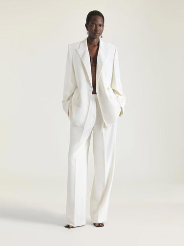 Givenchy Mujer Barcelona Pantalones de Vestir color Marfil sku 761-004118 01 - Foto 2