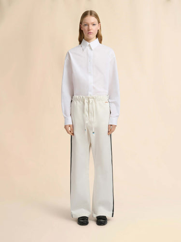 Marni Mujer Barcelona Pantalones Rectos Anchos color Marfil sku 761-004119 01 - Foto 2