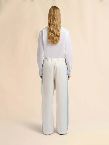 Marni Mujer Barcelona Pantalones Rectos Anchos color Marfil sku 761-004119 01 - Foto 3