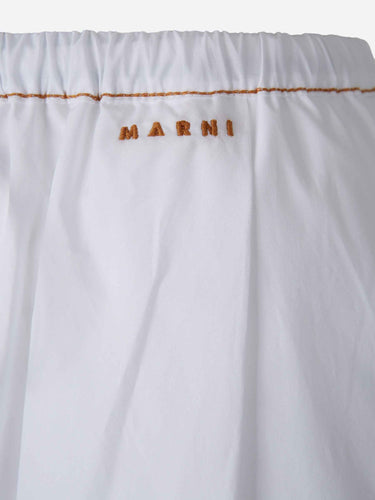 Marni Mujer Barcelona Pantalones Anchos Algodón color Blanco sku 761-004122 01 - Foto 4