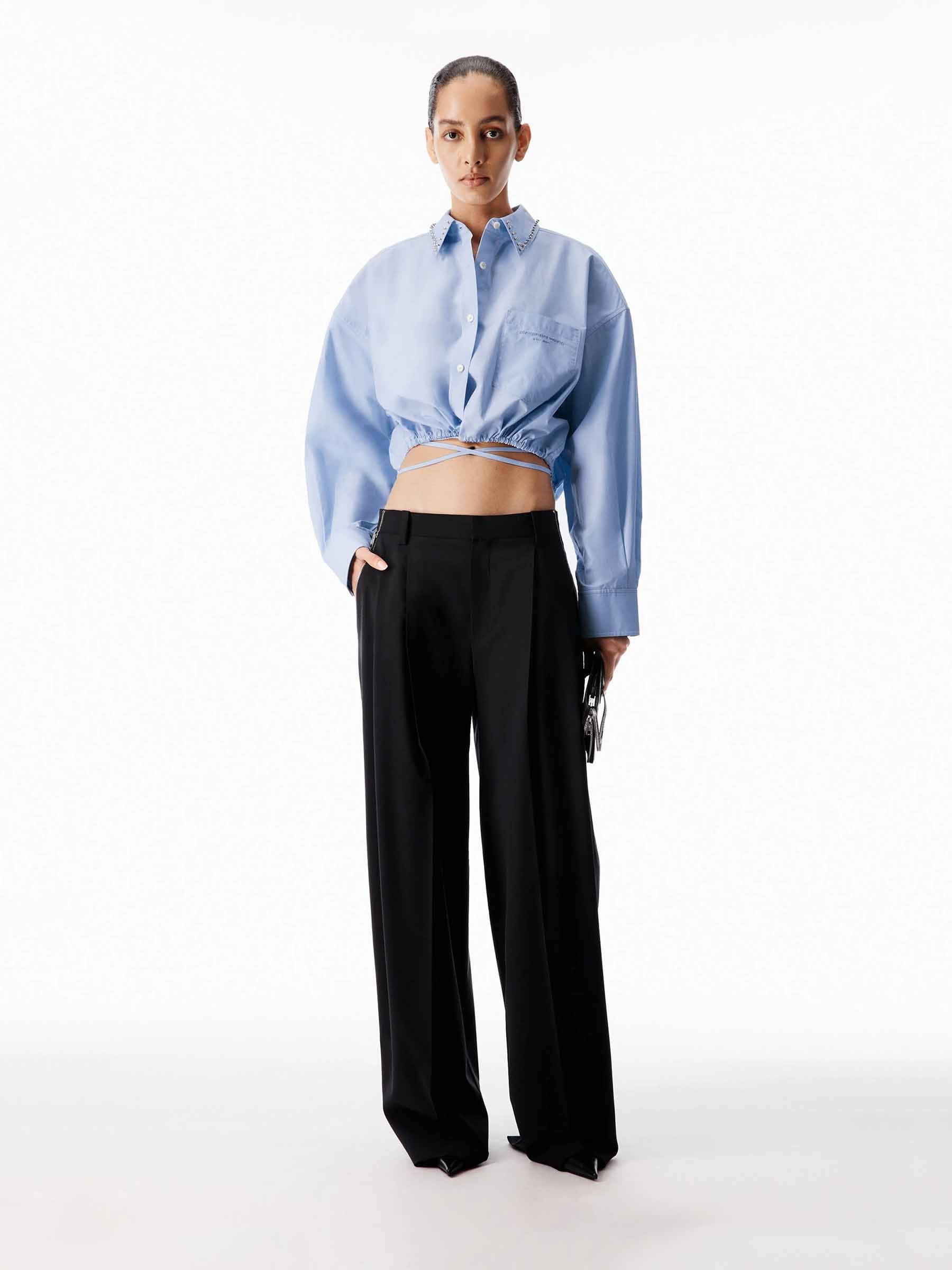 Alexander Wang Mujer Barcelona Pantalones de Vestir con Cremalleras color Negro sku 761-004124 01 - Foto 2