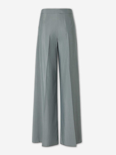 Max Mara Mujer Barcelona Pantalones Vestir Anchos color Verde Oscuro sku 761-004126 01 - Foto 2