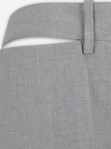 Jil Sander Mujer Barcelona Pantalones Rectos Aberturas color Gris sku 761-004129 01 - Foto 3