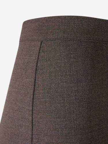 Jil Sander Mujer Barcelona Pantalones Estrechos Lana color Gris Oscuro sku 761-004130 01 - Foto 4