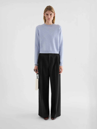 Jil Sander Mujer Barcelona Pantalones Gabardina Lana color Negro sku 761-004148 01 - Foto 2